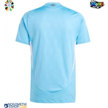 Moški Nogometni dresi Belgija Gostujoči EP 2024 Kratek Rokav